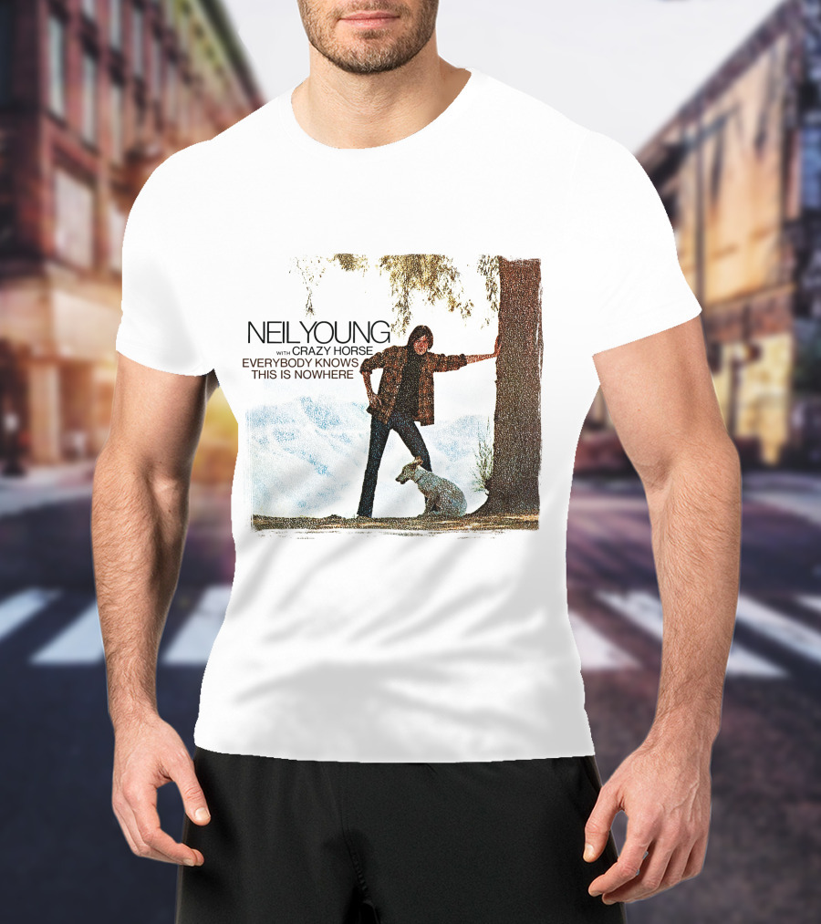 Neil Young With Crazy Horse Everybody Knows This Is Nowhere T-Shirt