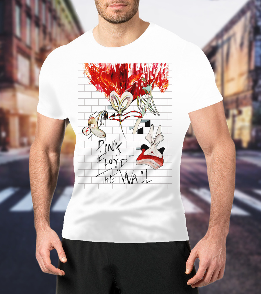 Pink Floyd The Wall Album Cover Art T-Shirt