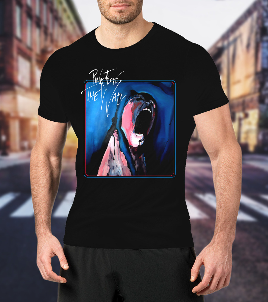 Pink Floyd The Wall Album Cover Art Scream T-Shirt