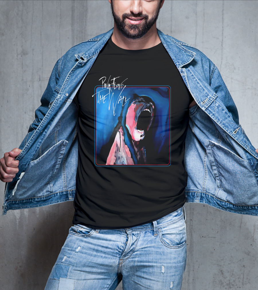 Pink Floyd The Wall Album Cover Art Scream T-Shirt