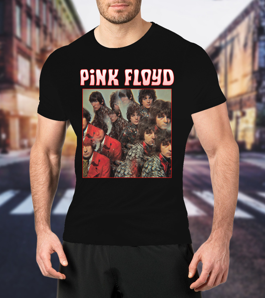 Pink Floyd Band Members Psychedelic T-Shirt