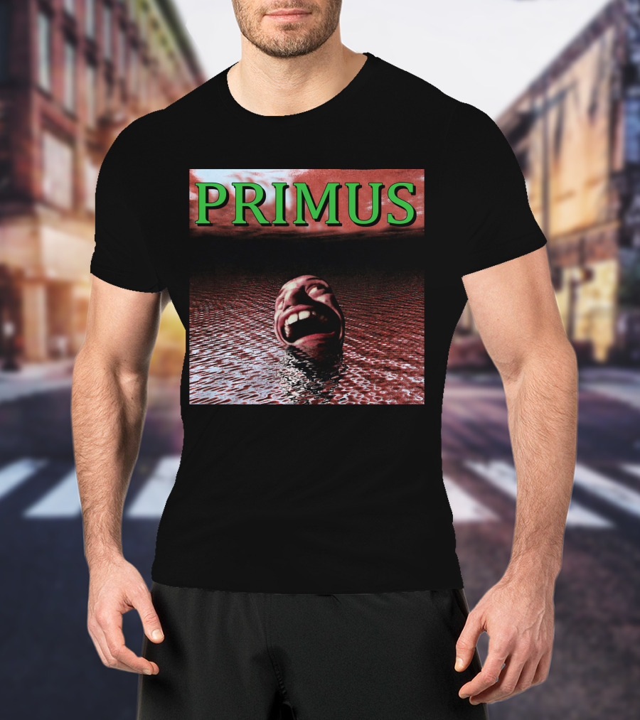 Primus Surreal Floating Head In Water T-Shirt