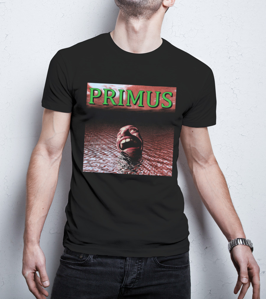 Primus Surreal Floating Head In Water T-Shirt