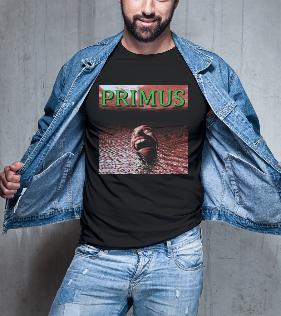 Primus Surreal Floating Head In Water T-Shirt