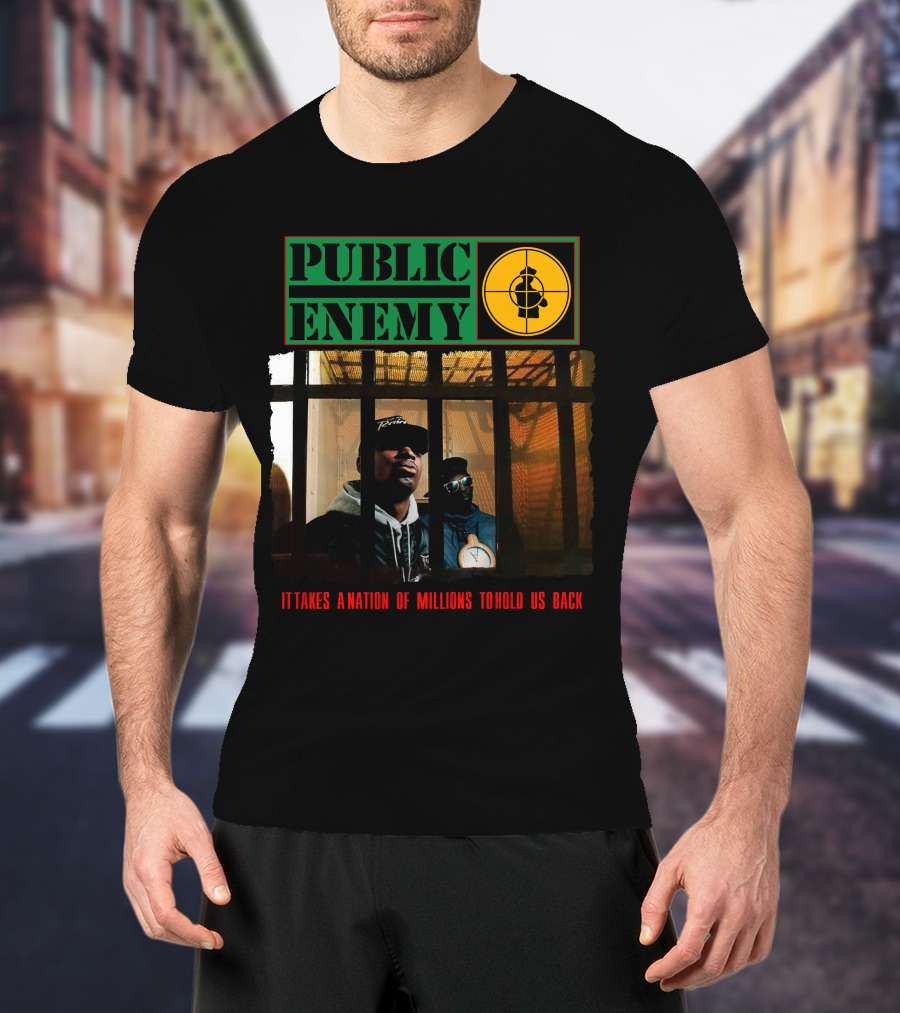 Public Enemy It Takes A Nation Of Millions To Hold Us Back T-Shirt