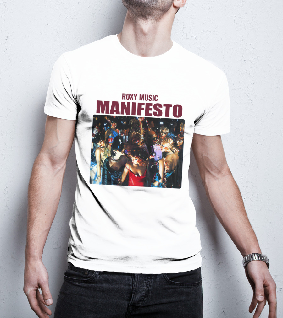 Roxy Music Manifesto Album Cover Artwork T-Shirt