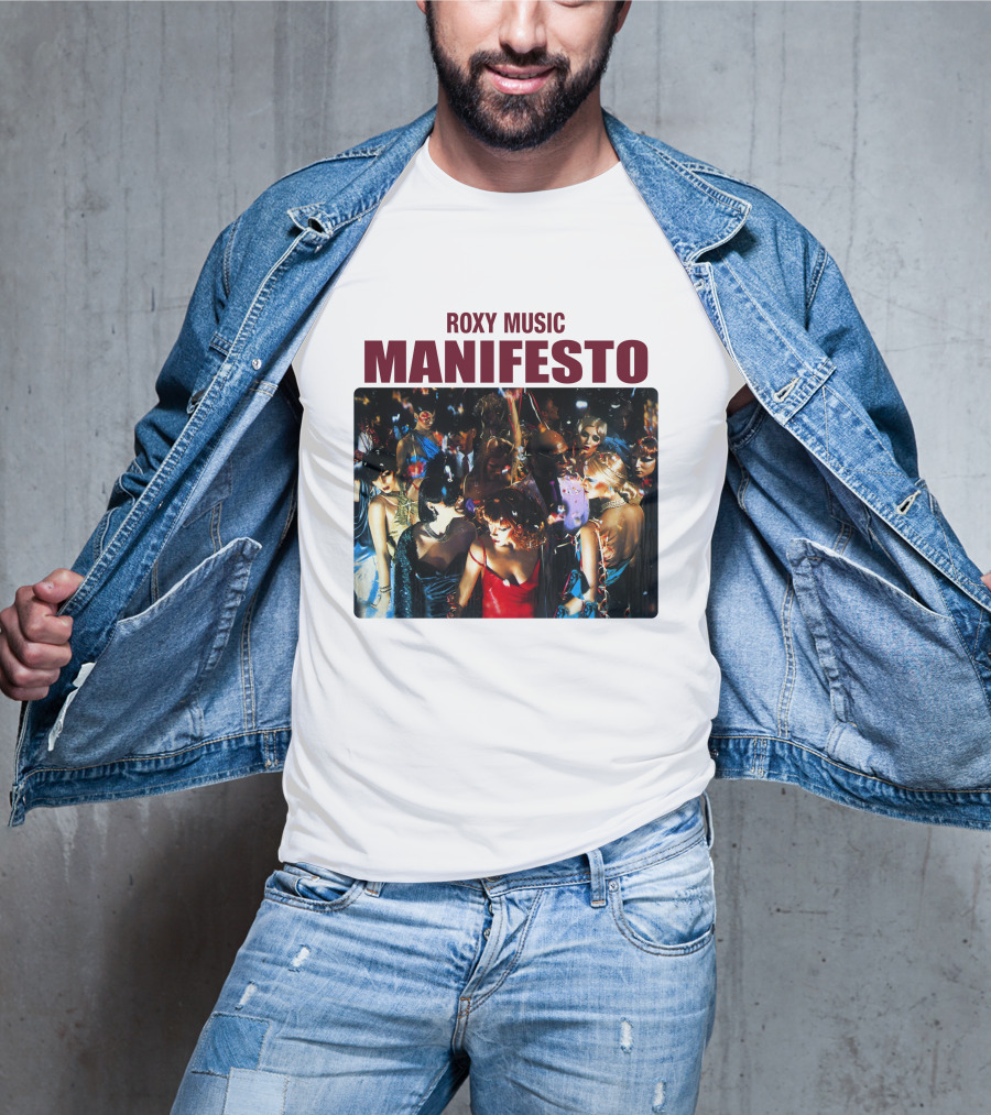 Roxy Music Manifesto Album Cover Artwork T-Shirt