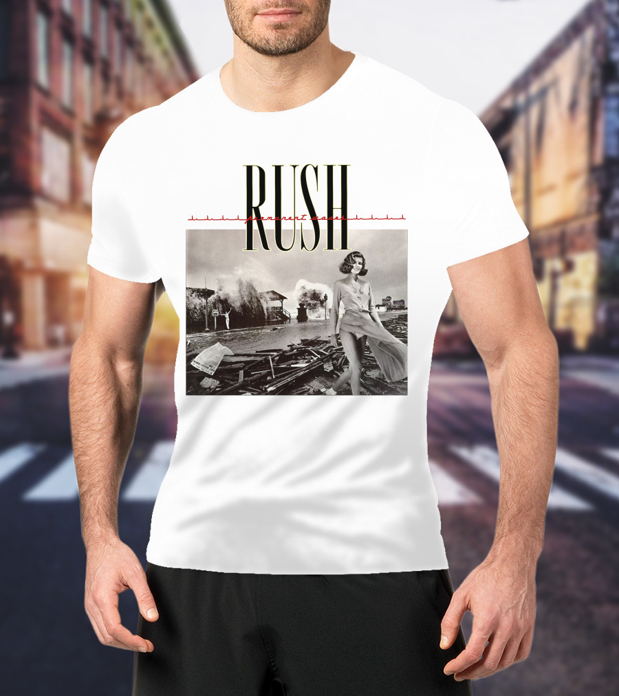 Rush Permanent Waves 18 Storm Woman T-Shirt