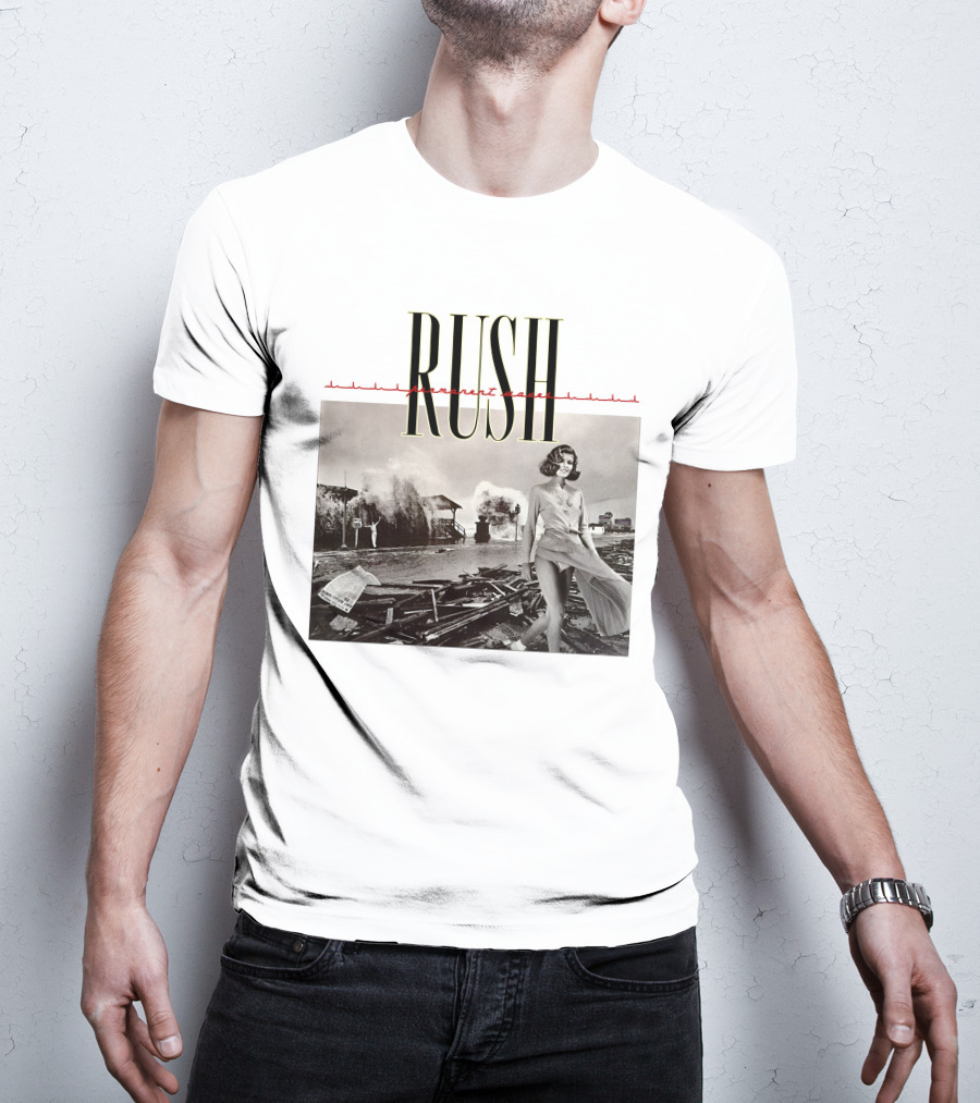 Rush Permanent Waves 18 Storm Woman T-Shirt