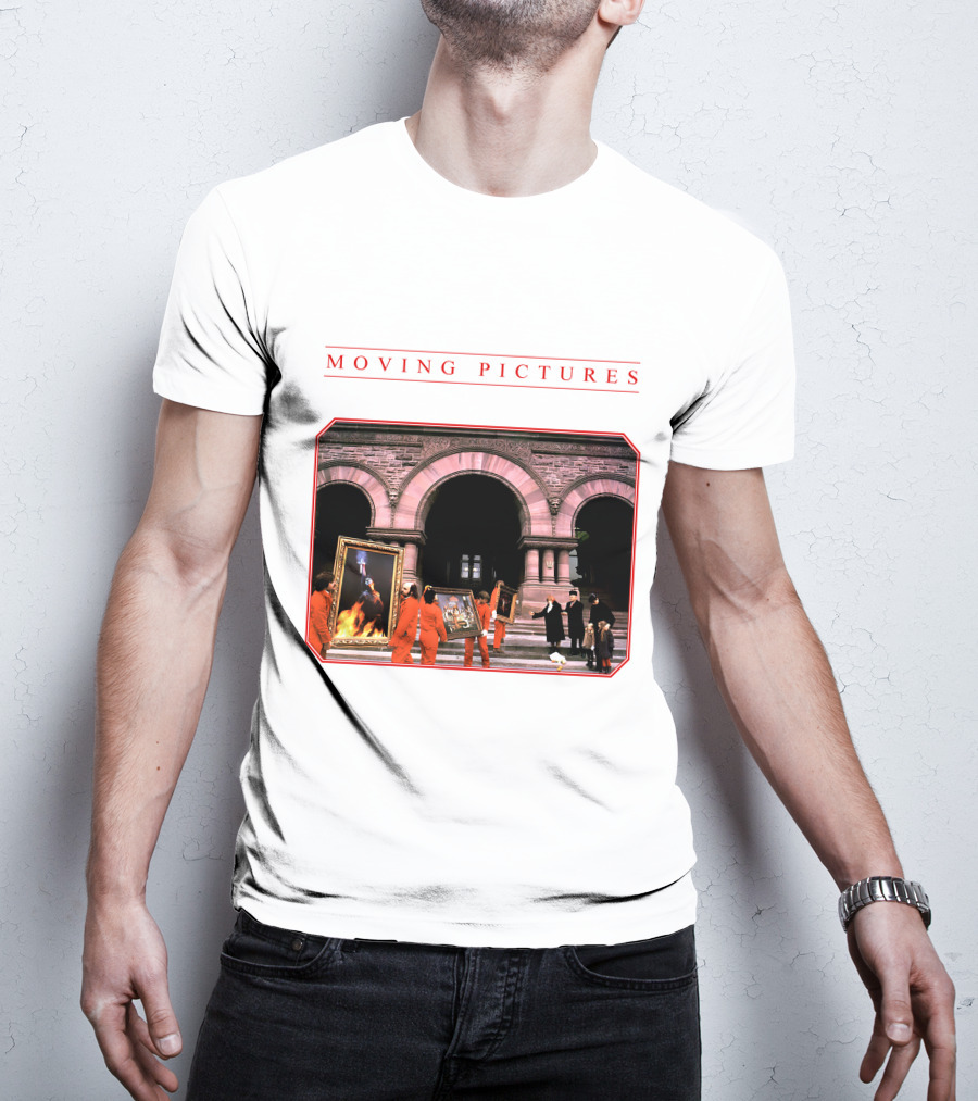 Moving Pictures Album Cover Artwork T-Shirt