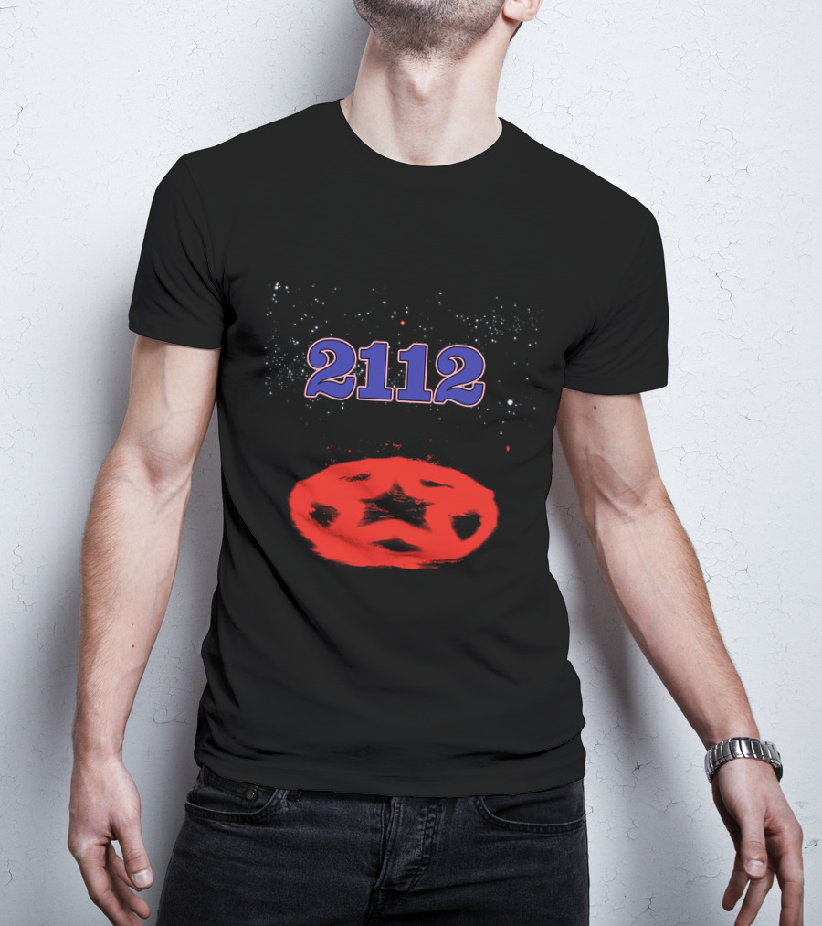 Rsh Starry Red Pentagram T-Shirt