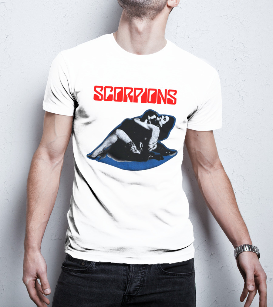 Scorpions Blackout Album Cover Art Retro T-Shirt