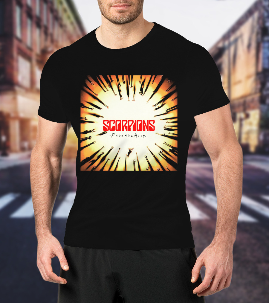 Scorpions Face The Heat Album Cover T-Shirt