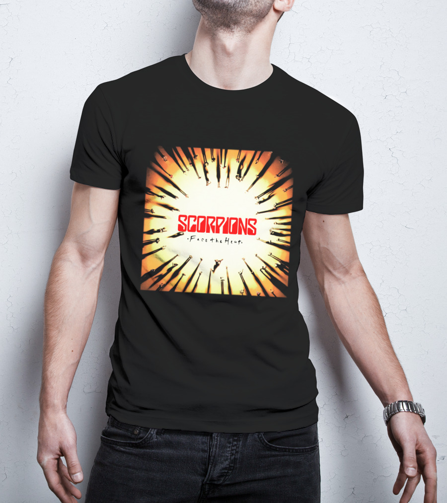 Scorpions Face The Heat Album Cover T-Shirt
