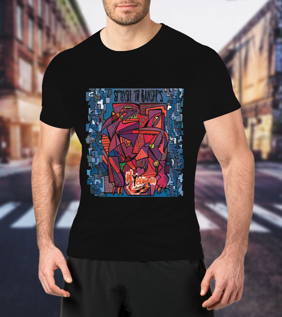 Siouxsie And The Banshees Mantaray Album Art Satb T-Shirt