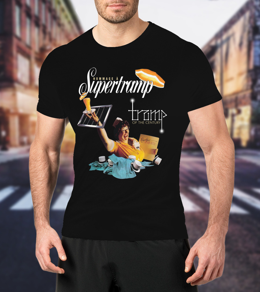 Hommage À Supertramp - Breakfast In America Tramp Of The Century T-Shirt