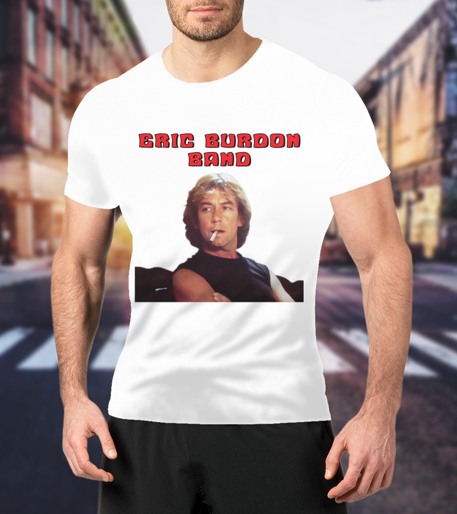Eric Burdon Band 70S Rock Style Vintage Retro Look T-Shirt