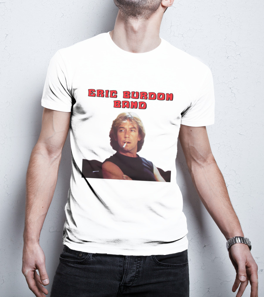 Eric Burdon Band 70S Rock Style Vintage Retro Look T-Shirt