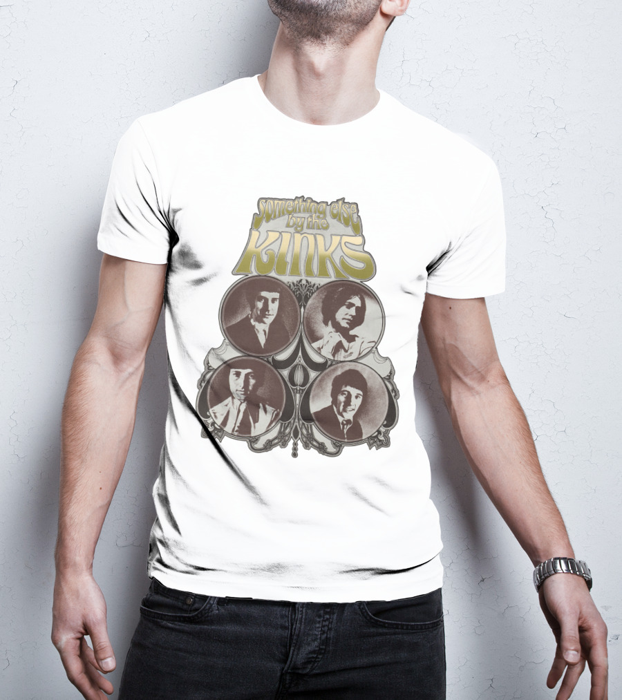 Something Else By The Kinks Vintage Portraits T-Shirt