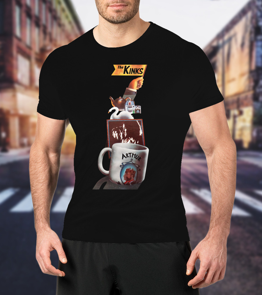 The Kinks Arthur Album Cover Artwork Mug And Teapot T-Shirt
