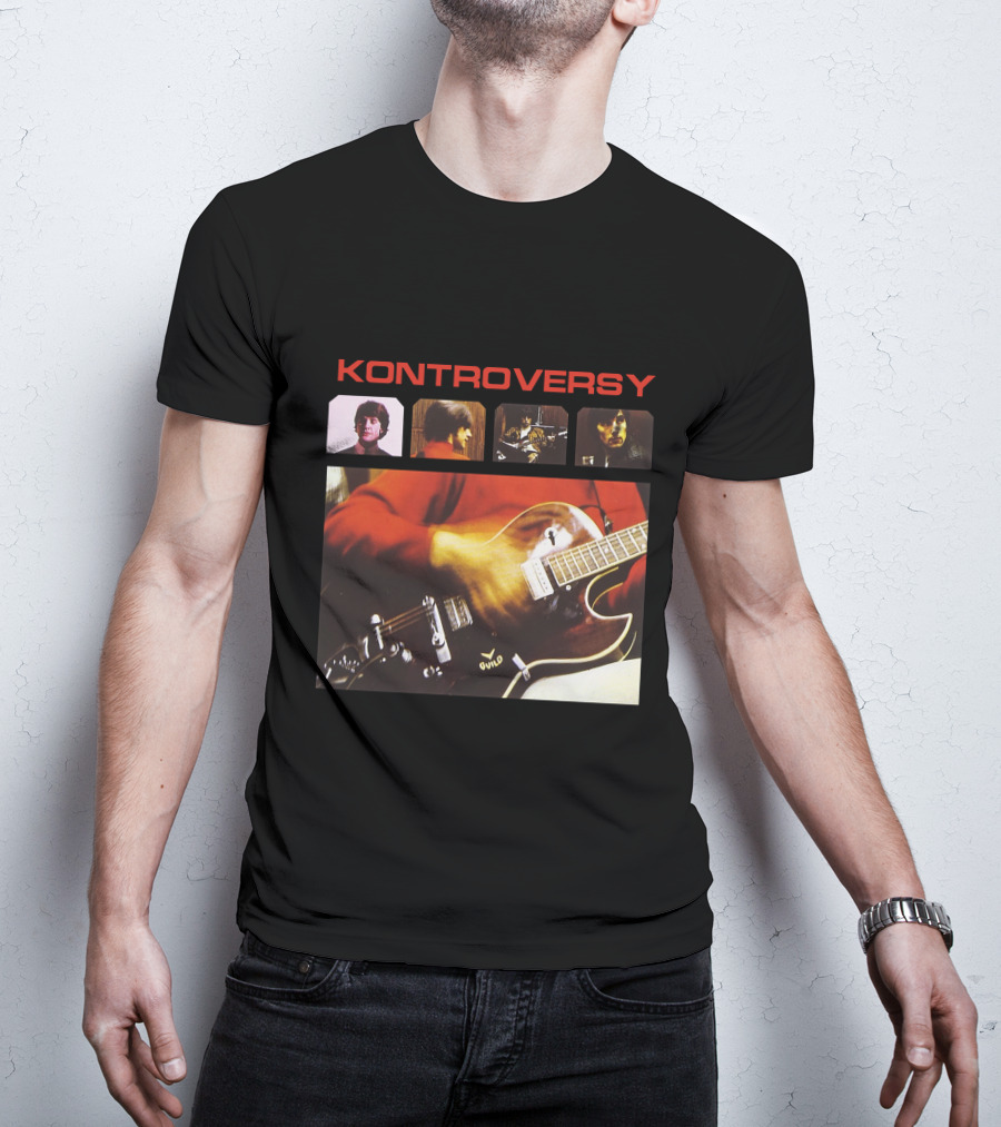 Kontroversy Guitar And Band T-Shirt