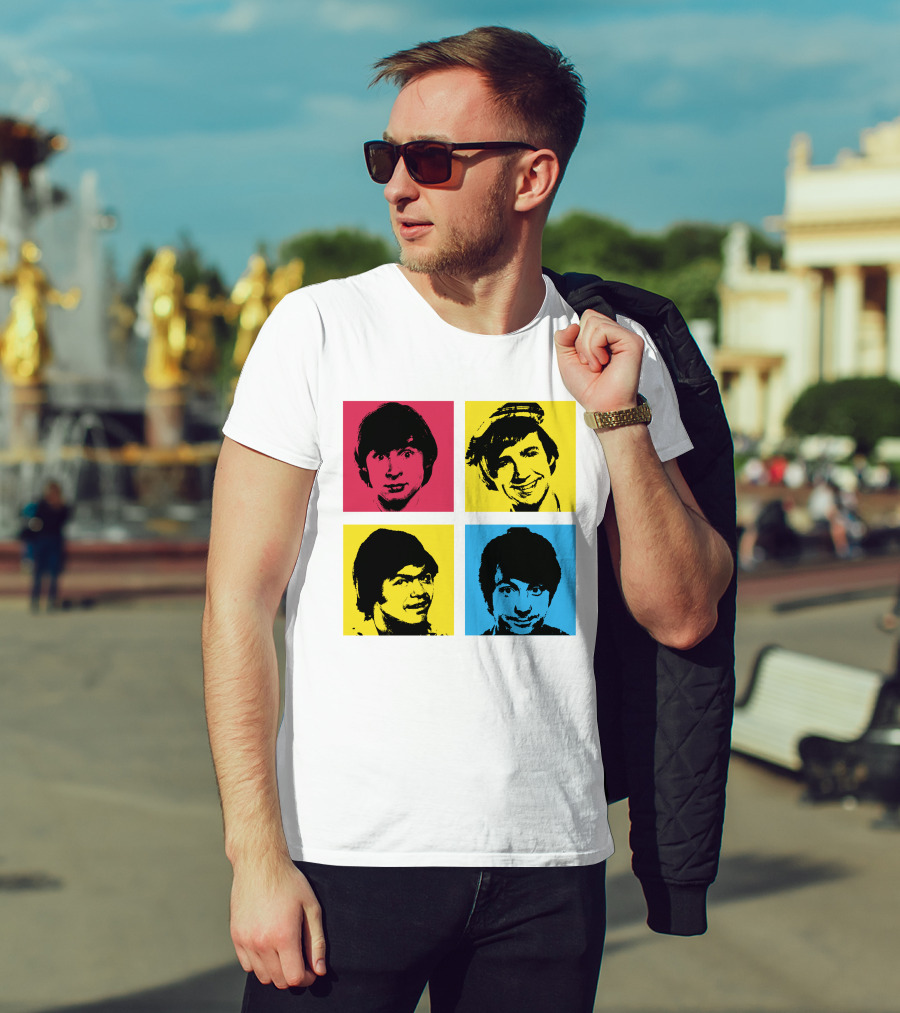 Pop Art Style Quartet T-Shirt