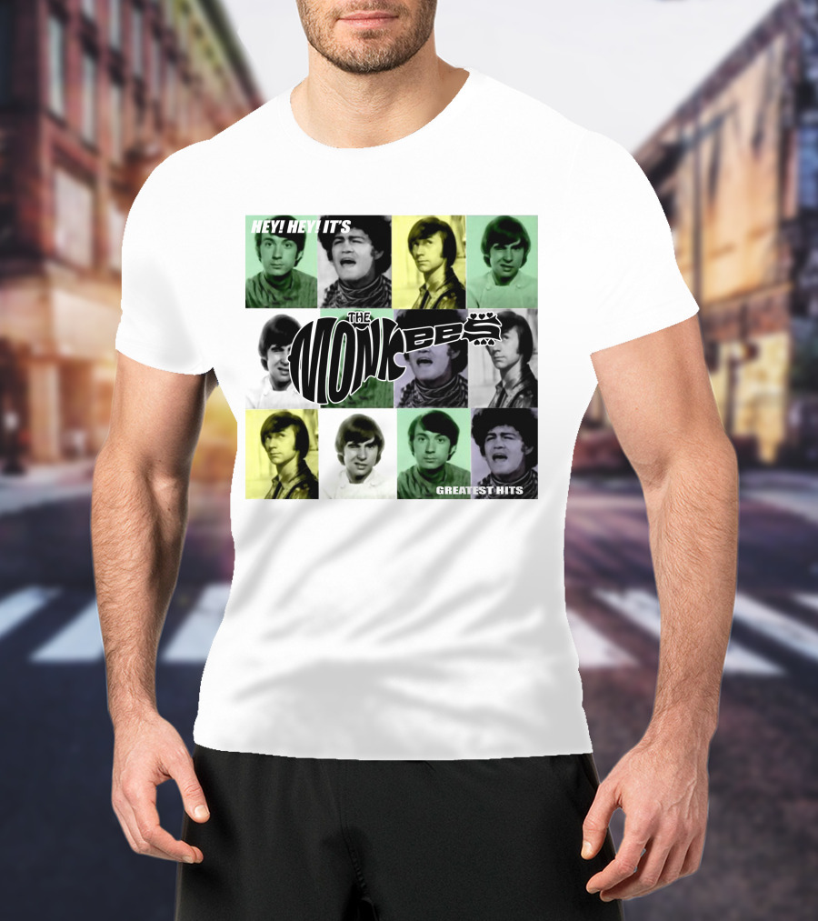 Hey! Hey! It's The Monkees Greatest Hits T-Shirt