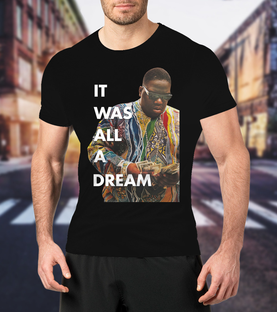 It Was All A Dream Coogi Sweater Money T-Shirt