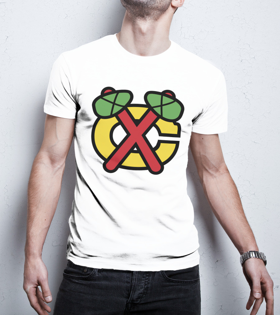 Chicago Blackhawks Classic Crossover Hockey T-Shirt