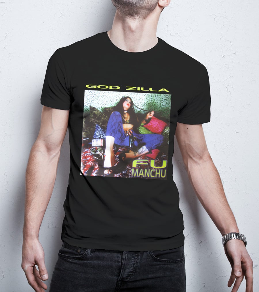 God Zilla Fu Manchu Fmc-33B T-Shirt