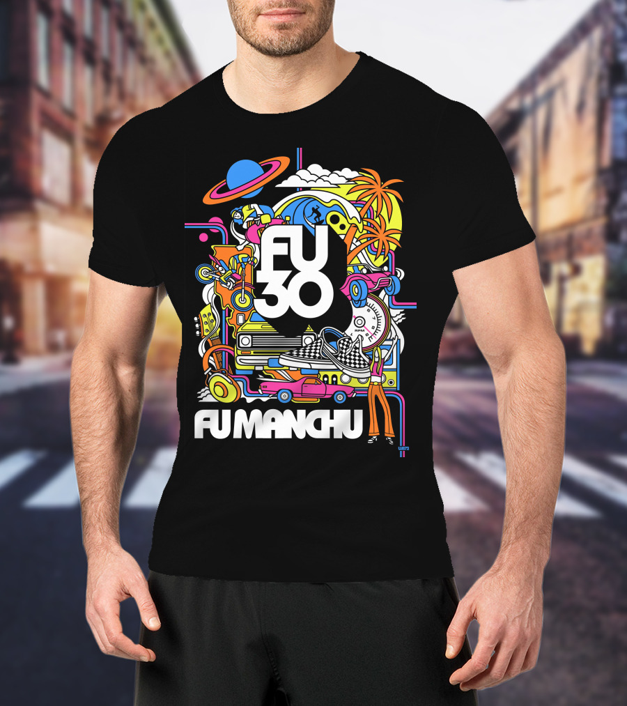 Fu30 Fu Manchu T-Shirt