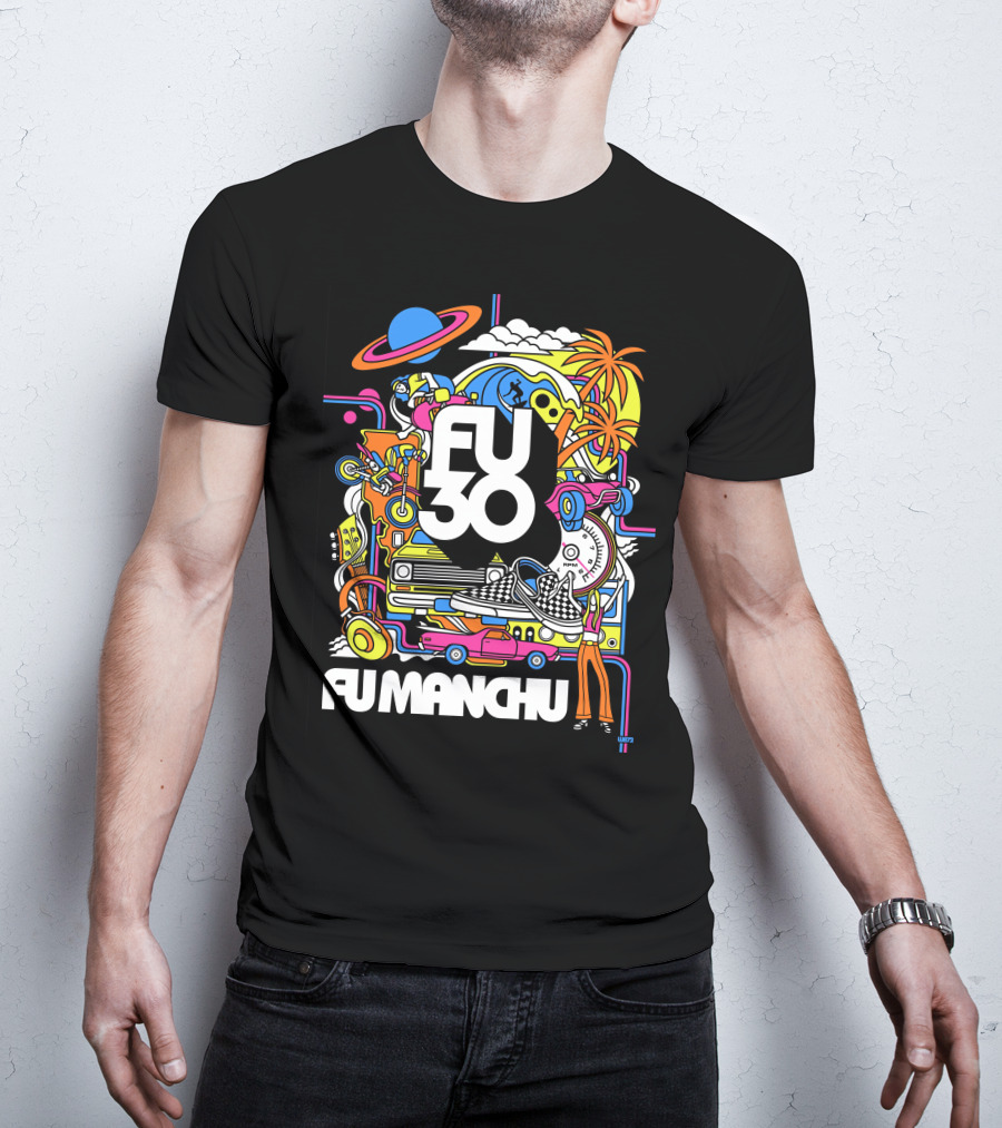 Fu30 Fu Manchu T-Shirt