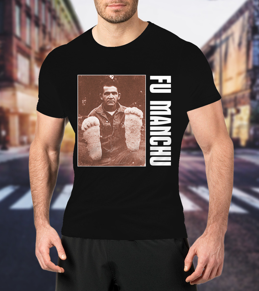 Fu Manchu Bigfoot Photo Fmc-23B T-Shirt