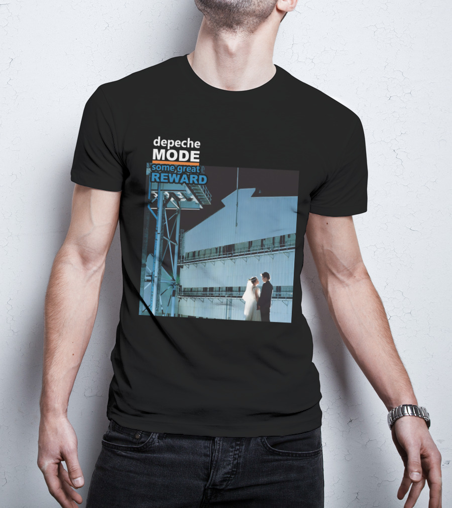 Depeche Mode Some Great Reward Album Cover Night Scene With Bride And Groom T-Shirt