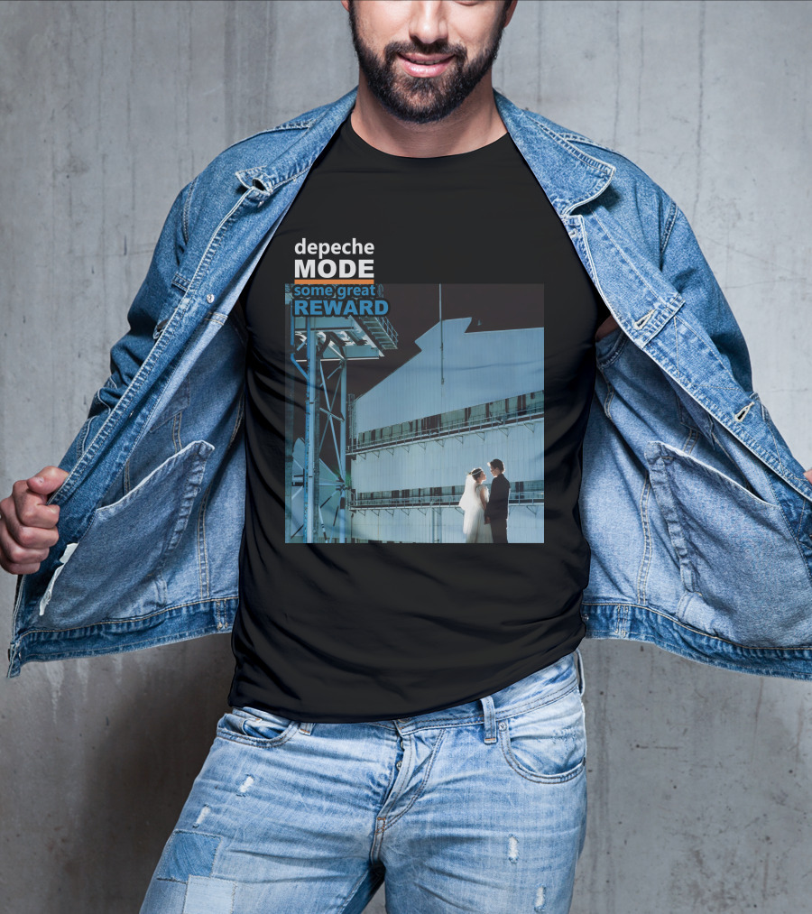 Depeche Mode Some Great Reward Album Cover Night Scene With Bride And Groom T-Shirt