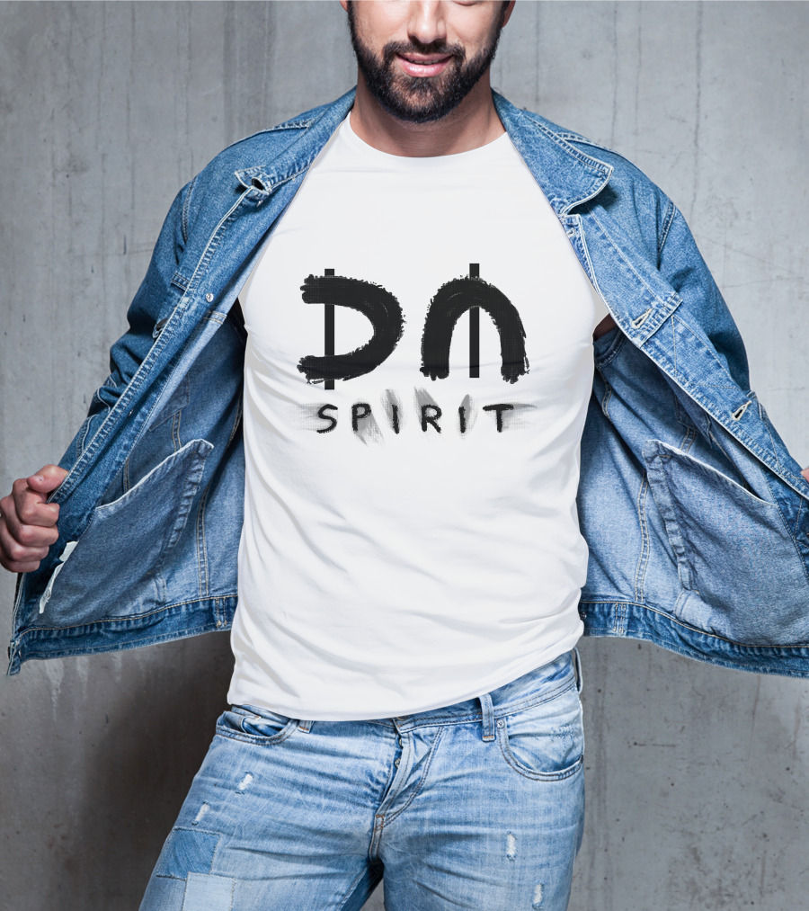 Depeche Mode Spirit Album Art Brush Strokes T-Shirt