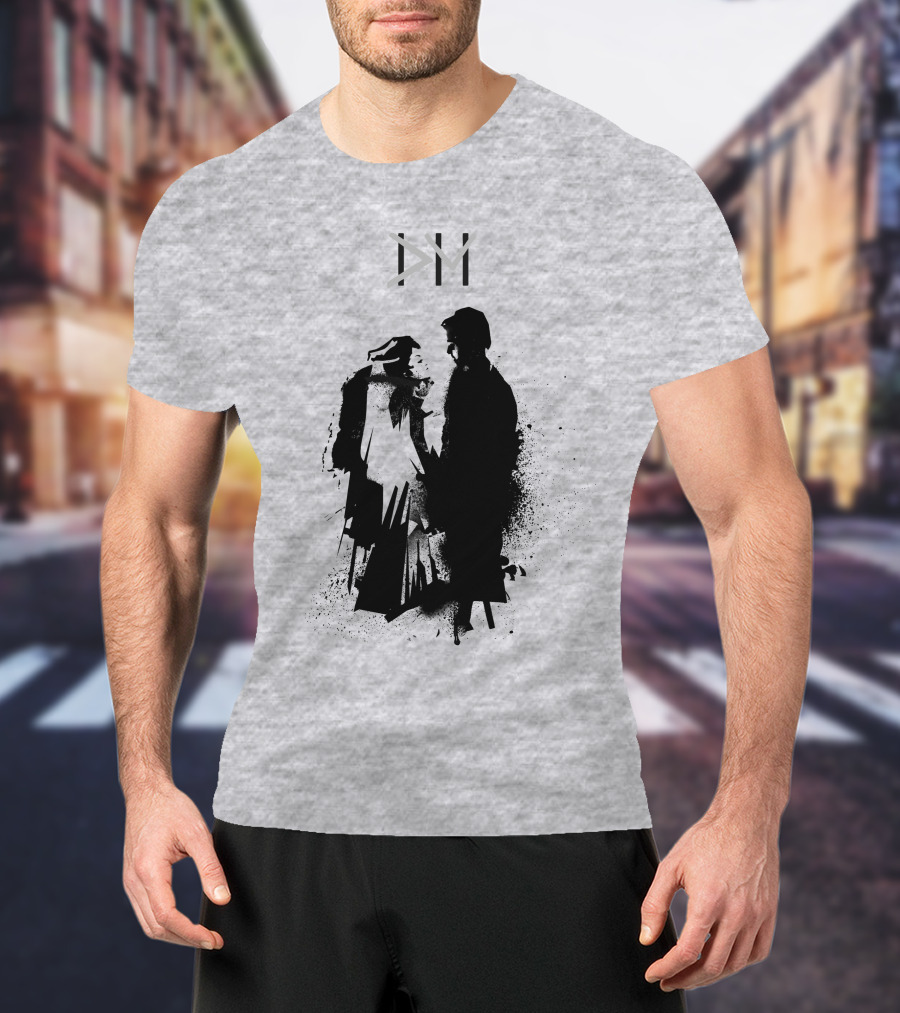 Dpm 44 Shadow Figures Silhouette Artwork T-Shirt