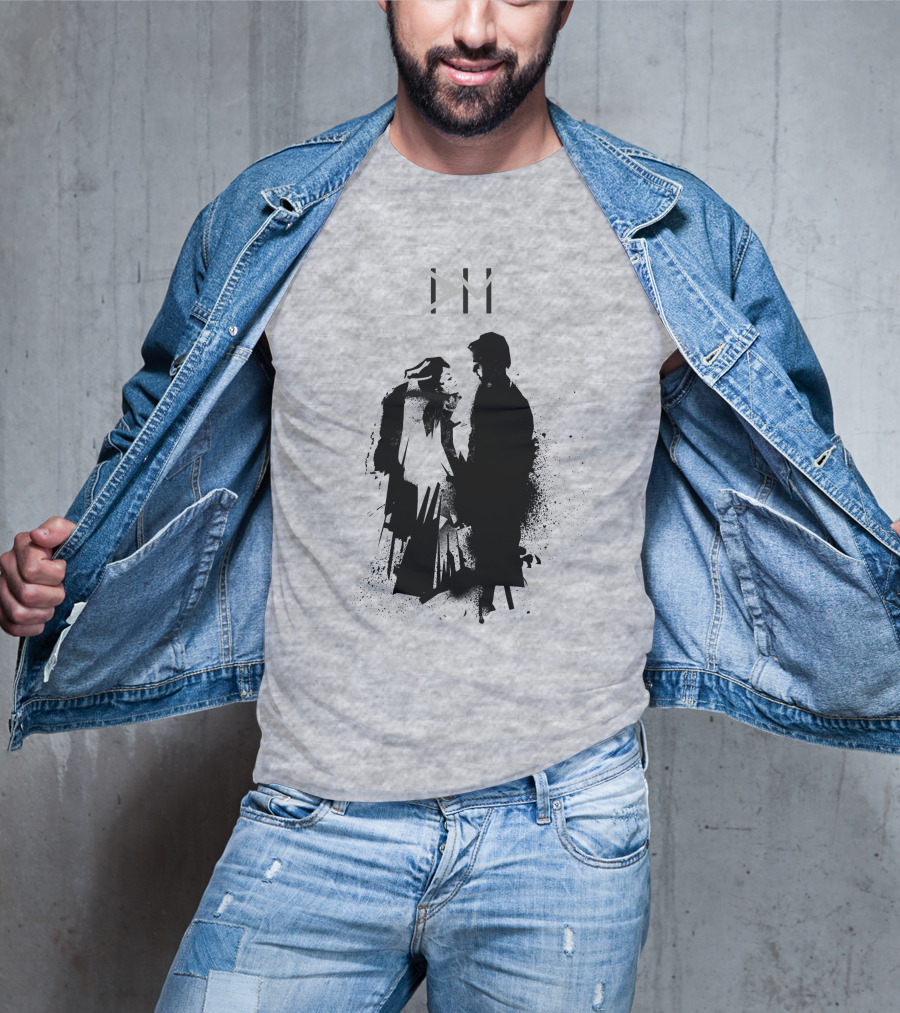 Dpm 44 Shadow Figures Silhouette Artwork T-Shirt