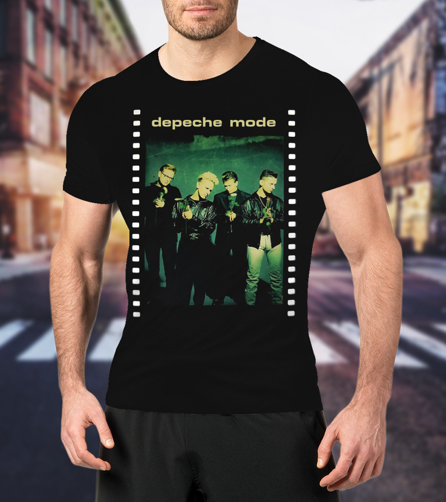 Depeche Mode Film Roll Portraiture T-Shirt