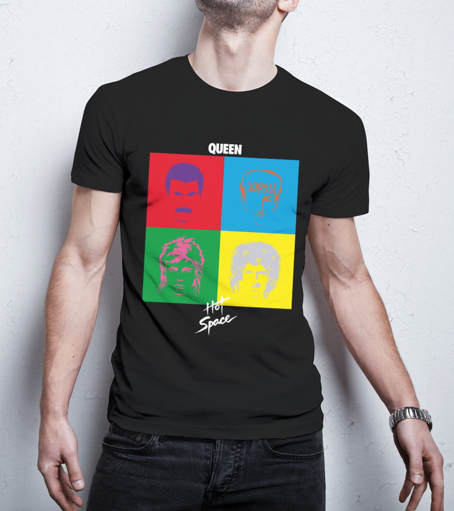 Queen Hot Space Album Cover Pop Art T-Shirt