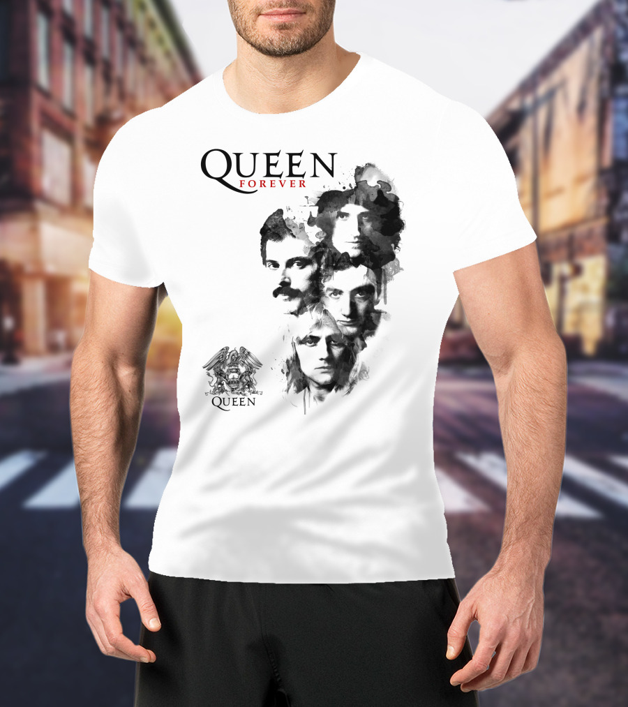 Queen Forever Iconic Band Portrait T-Shirt