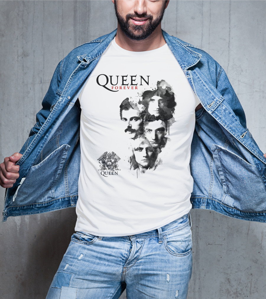 Queen Forever Iconic Band Portrait T-Shirt