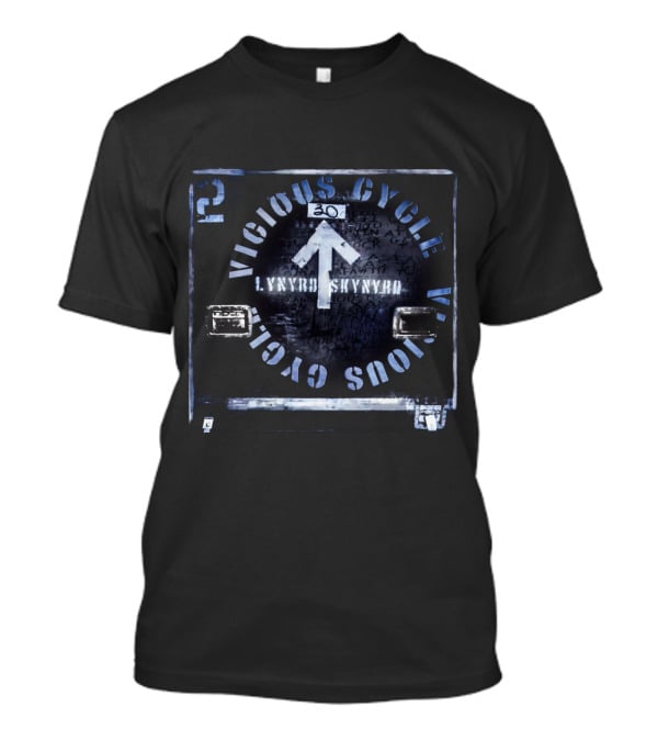 Lynyrd Skynyrd Vicious Cycle Tour 30 Ls (53) B T-Shirt