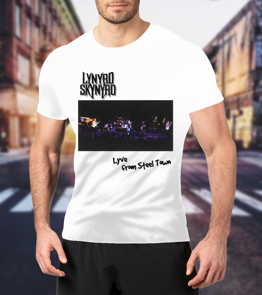 Lynyrd Skynyrd Lyve From Steel Town T-Shirt