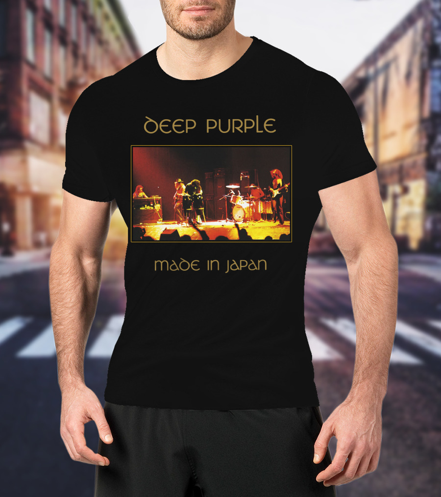 Deep Purple Made In Japan Live Concert Performance T-Shirt