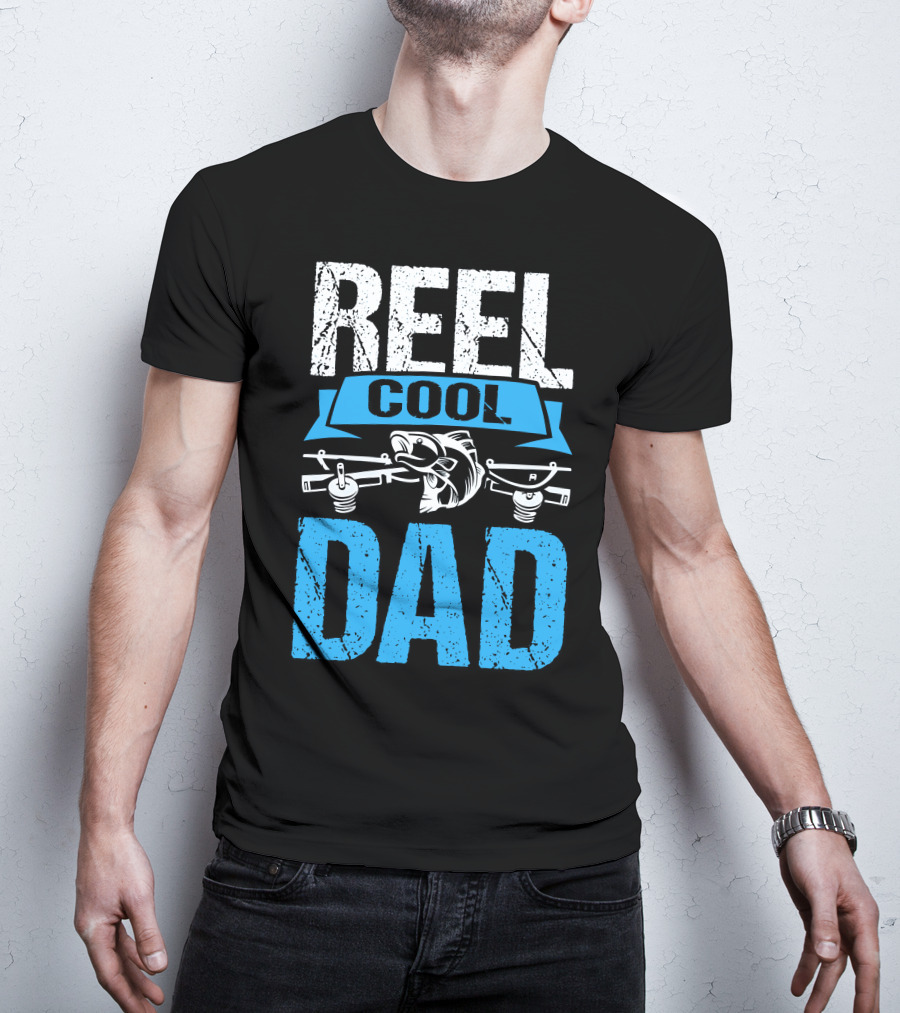 Reel Cool Dad Fishing T-Shirt