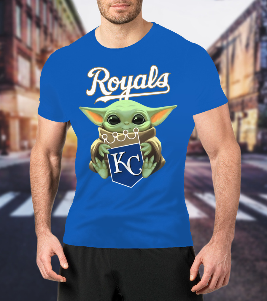 Baby Yoda Royals KC T-Shirt