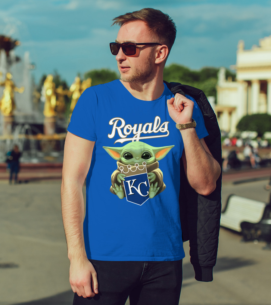 Baby Yoda Royals KC T-Shirt