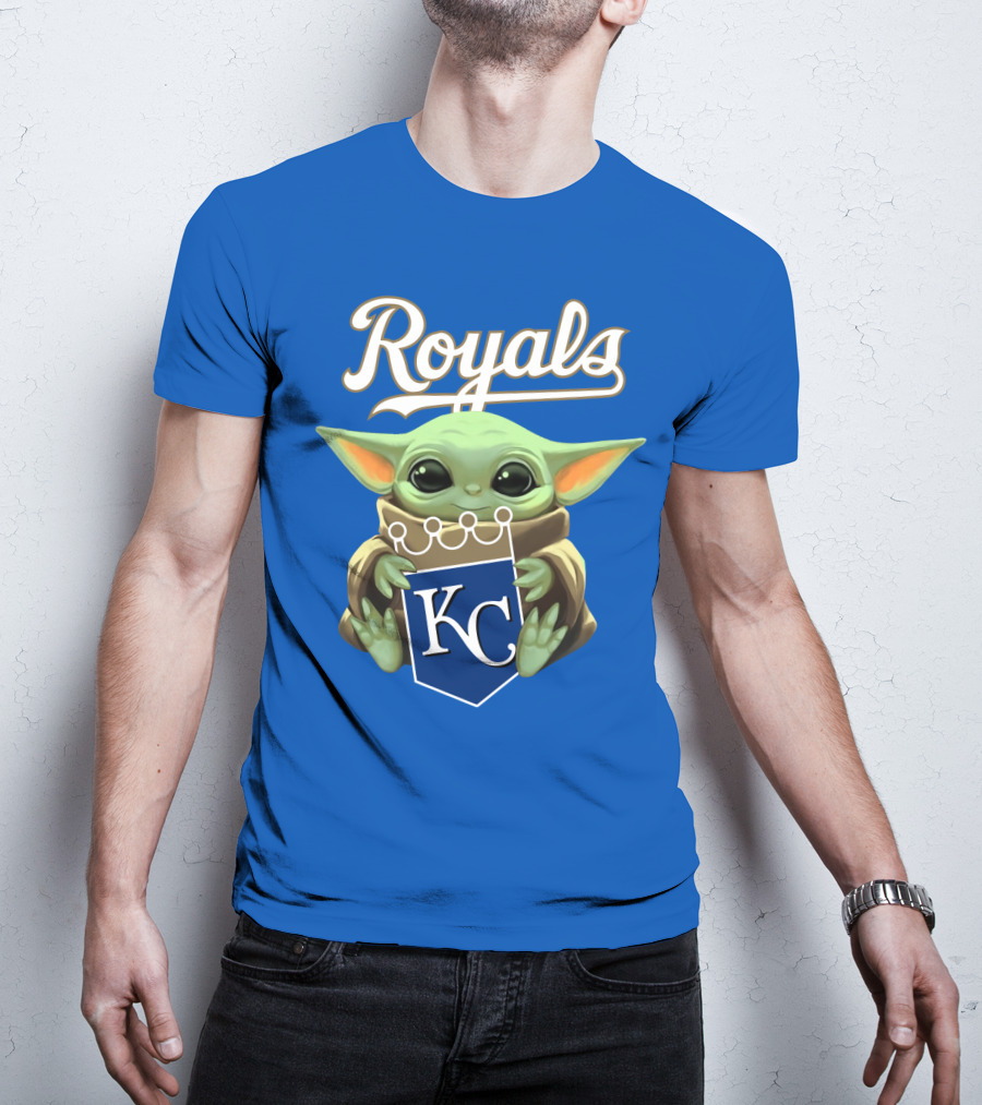 Baby Yoda Royals KC T-Shirt