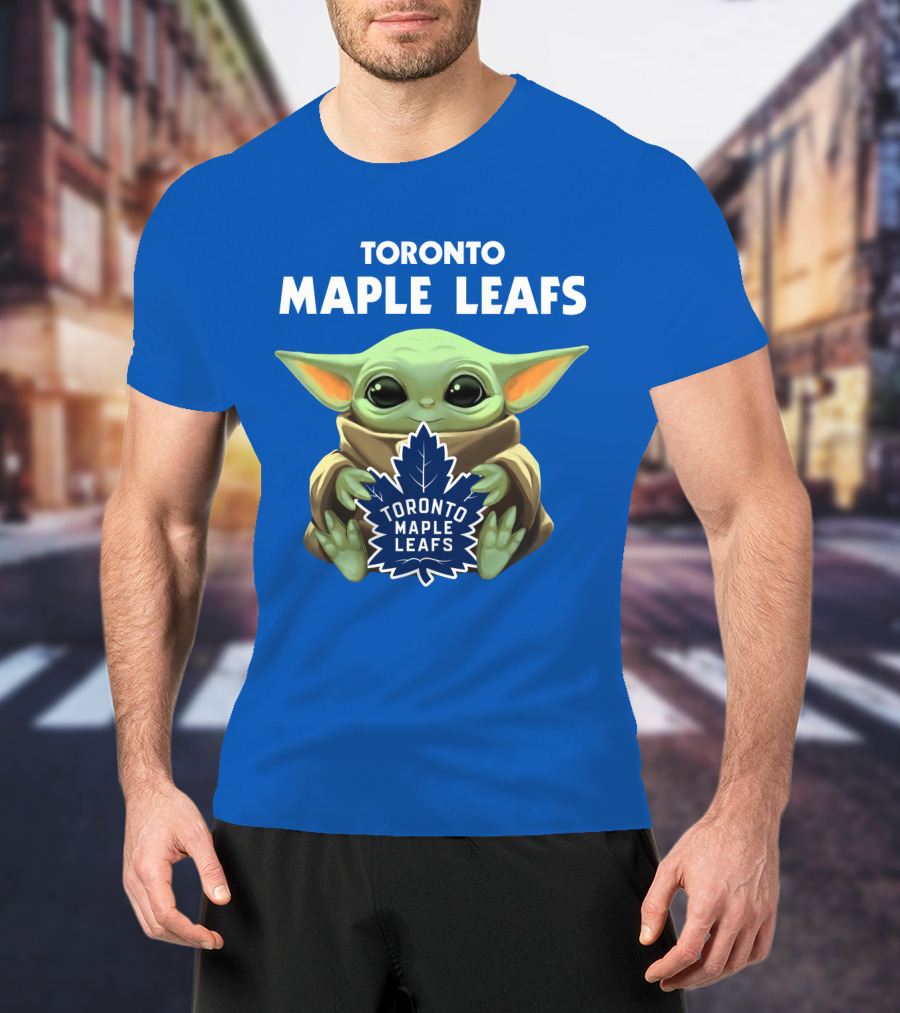 Toronto Maple Leafs Baby Yoda T-Shirt